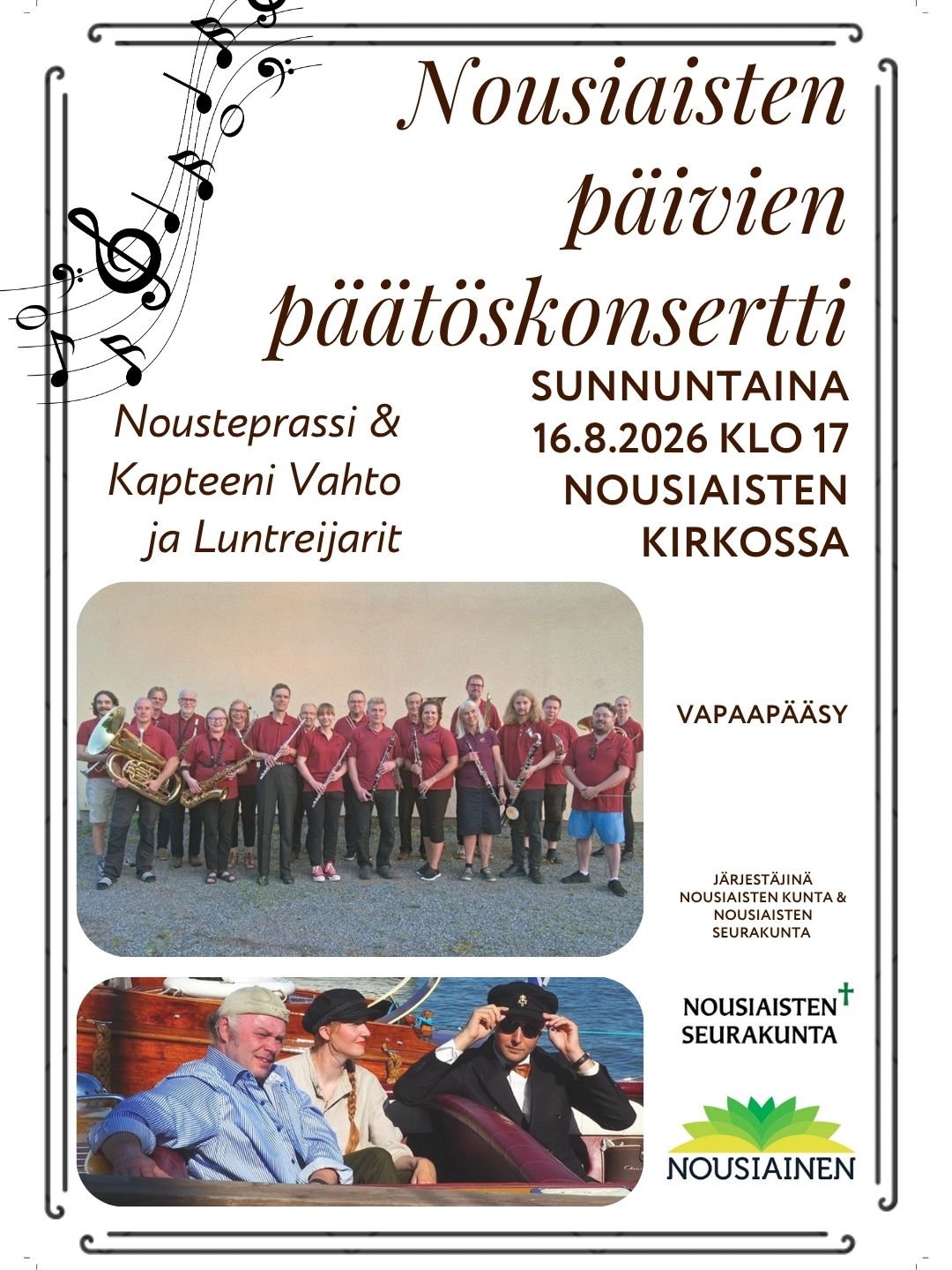 Nousiaisten päivien päätöskonsertti