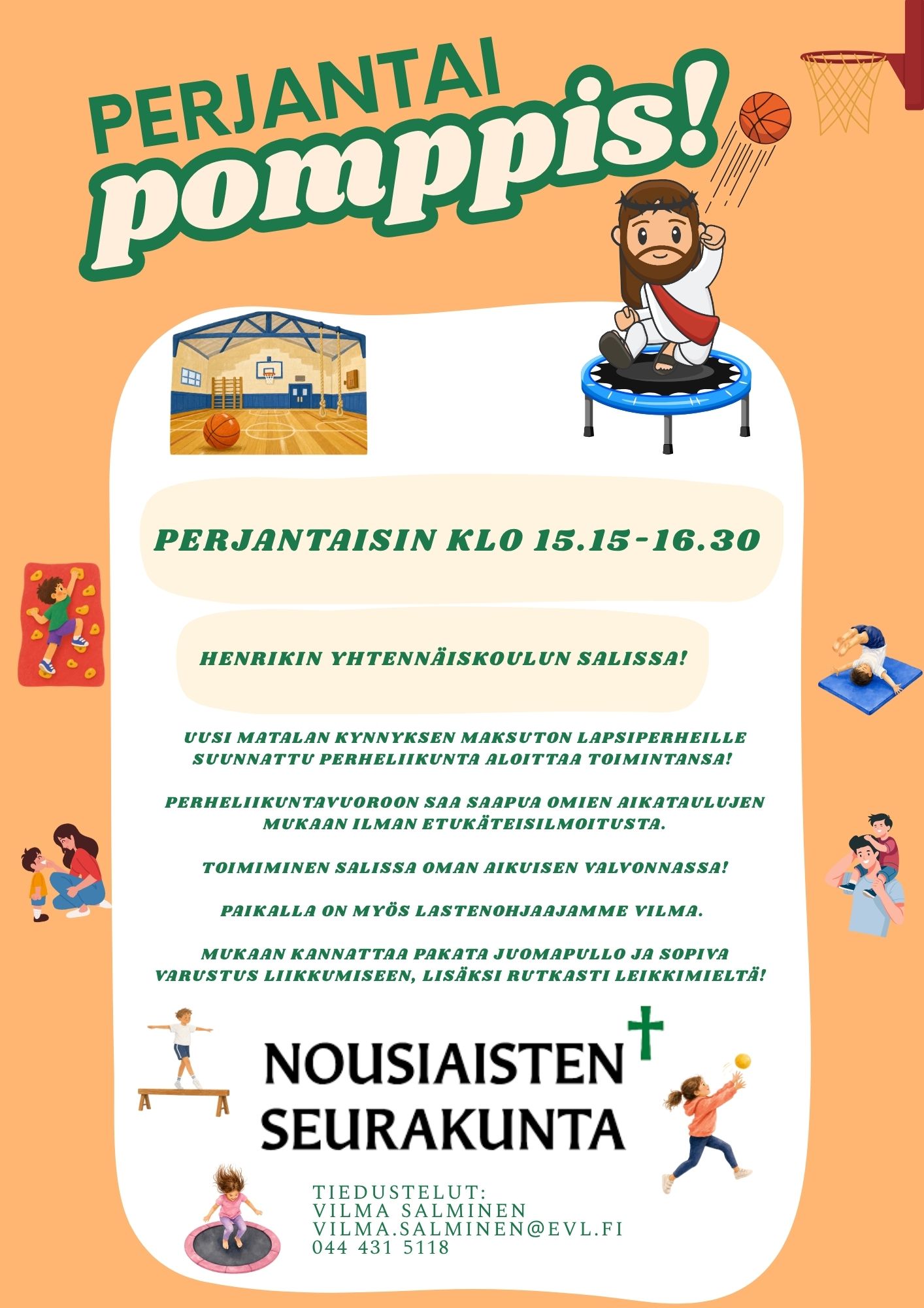 Perjantai pomppis!