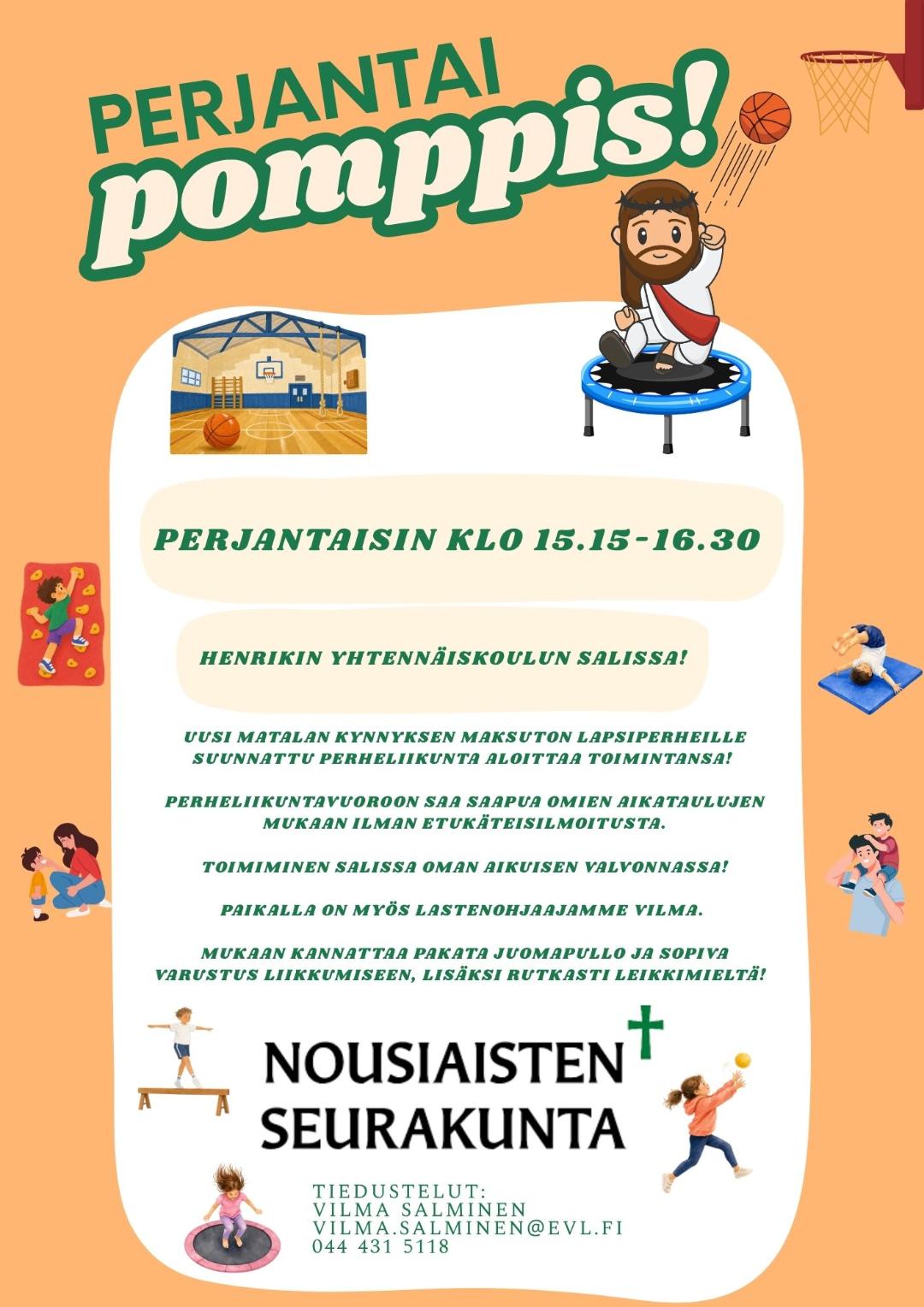Perjantai pomppis!